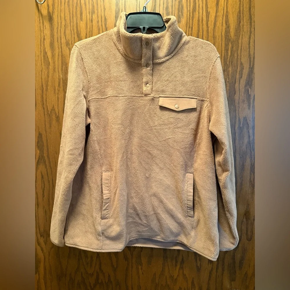 Women's Tan Pullover Sweater